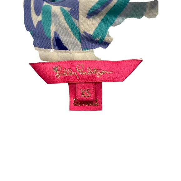 Lilly Pulitzer Tisbury Shift Resort Flock Together White Mini Dress , Size XS... - Picture 5 of 7